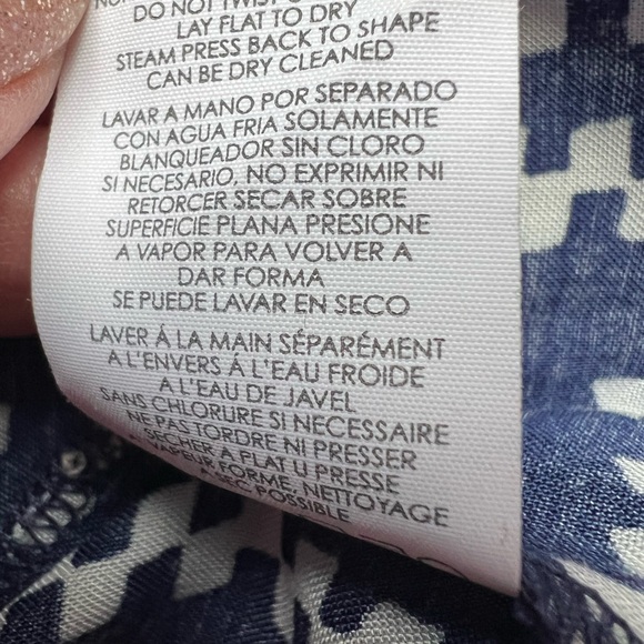 Versatile Cabi blue and white midi sundress size S EUC - Picture 6 of 6